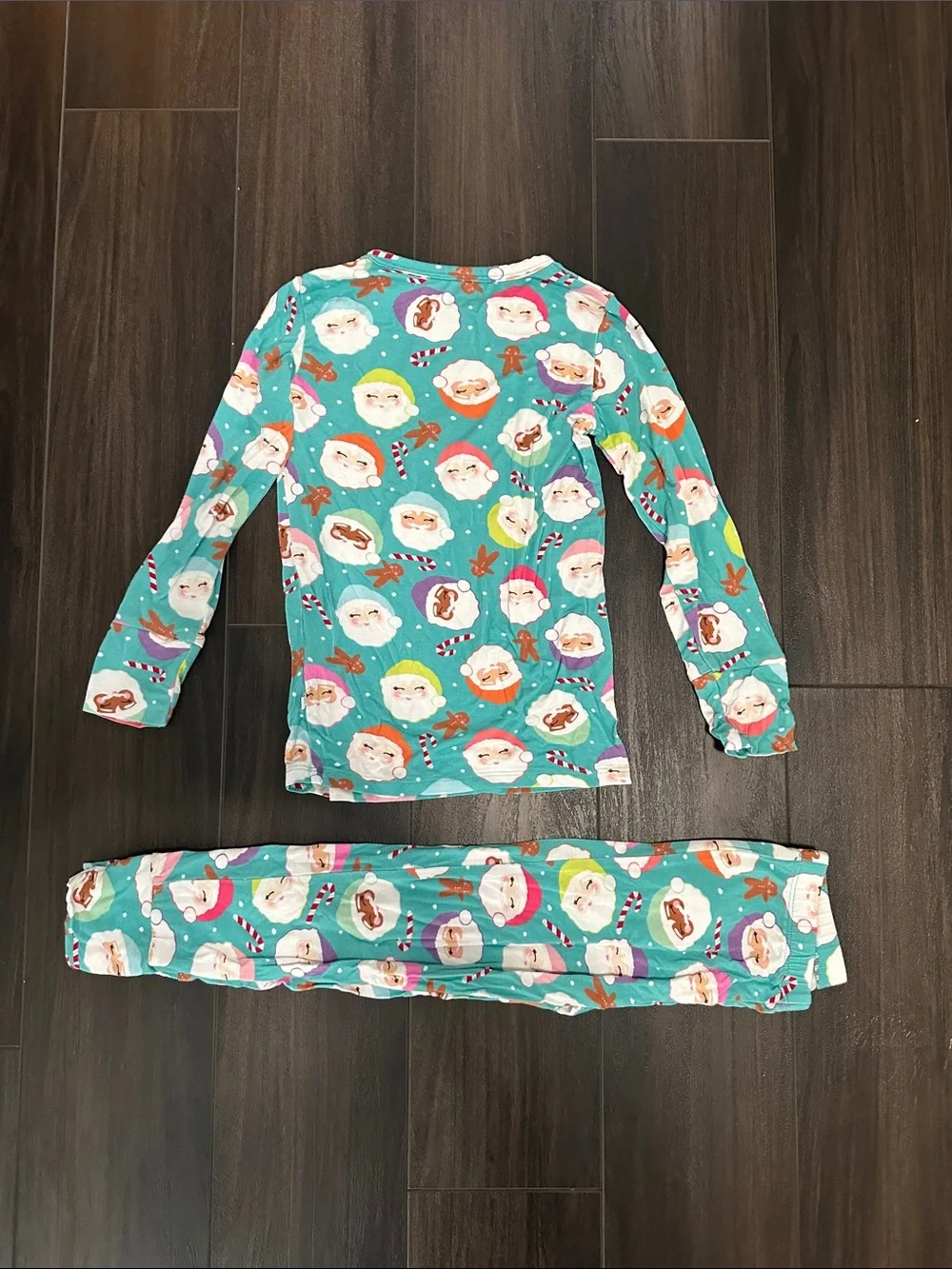 Posh Peanut Glitterville Papa Noel Pajamas - Size 5T